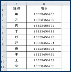 电话号码簿