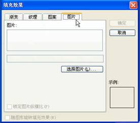 点填充效果后对话框