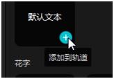 添加文本轨道