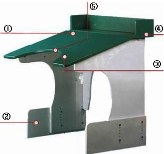 有效帮助学生防止近视驼背的课桌设计