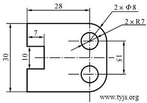 ��ͼ��ʾ�ĳߴ��ע�в���ȷ�ı�ע���м���