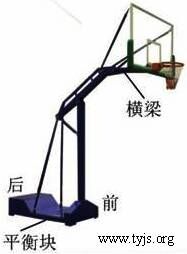 一款篮球架