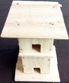 类似的简易信、报箱的设计与制作，纯木结构
